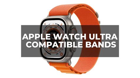 apple watch compatible bands
